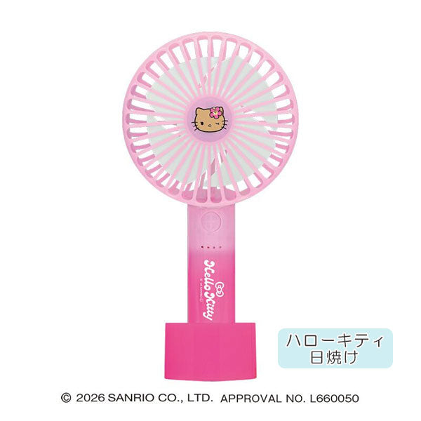 サンリオキャラクターズ HANDY FAN [全4種] ストラップ/台座付 クラックス 13706
