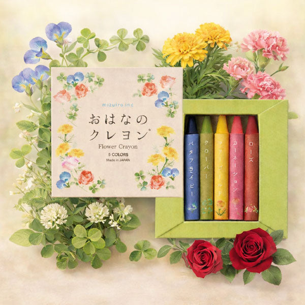 mizuiro おはなのクレヨン [5COLORS] DESTFLOW01 [M便 1/2]