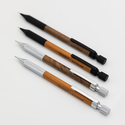 ALTRAW Wood Model メカニカルペンシル [全4種類] 0.5mm ラダイト LDWS/B-MP5WN/CW-05 【送料無料*】