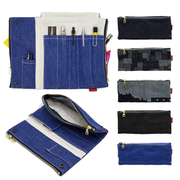 デニム ベンディペンケース エッセンシャル [全5種類] ラダイト《Luddite》LDD-BNPNE- [M便 1/2】