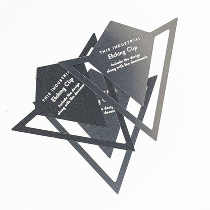 THIS INDUSTRIAL Etching Clip [全8種類] ラダイト LDTI-ECTD/ECTF/ECTG/ECDD [M便 1/60]