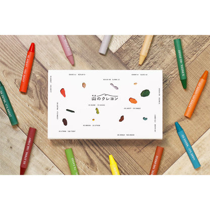 山のクレヨン SATELLITE CRAYON PROJECT [12色入り] MDS CRA-002 [M便 1/2]