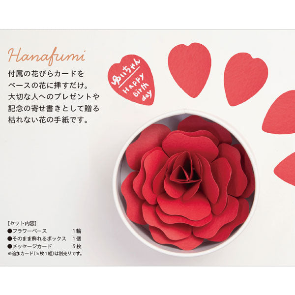 Hanafumi -はなふみ- 追加カード 5枚入り [全4色] 大阪書籍印刷 HF002-RD/PK/LB/YE