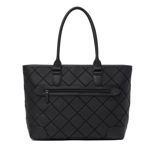 ☆正規販売店☆TRION＜トライオン＞トート(シボ革) キャリーセット PANELシリーズ B4対応 16インチPC収納 トライオン DPC297-BLACK [保証書付き]【送料無料*】