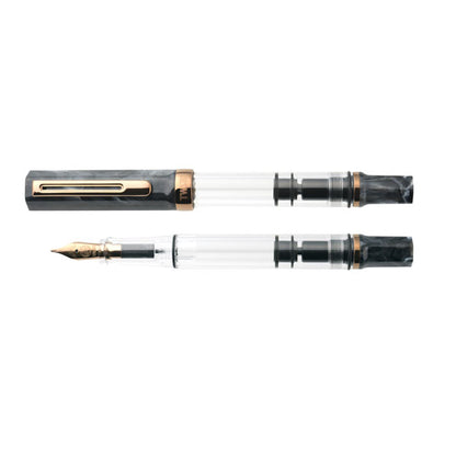 TWSBI ECO《ツイスビー エコ》［ブラックマーブル with/B］万年筆 TWSBI M74412【送料無料*】