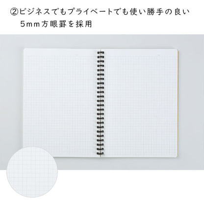 Campus×Rollbahn ソフトリングノート B6 [全3柄] コクヨ CRCス-SV148S5 [M便 1/4]