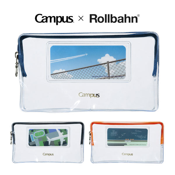 Campus×Rollbahn クラシカルポーチ [全3柄] コクヨ CRCF-VBF231
