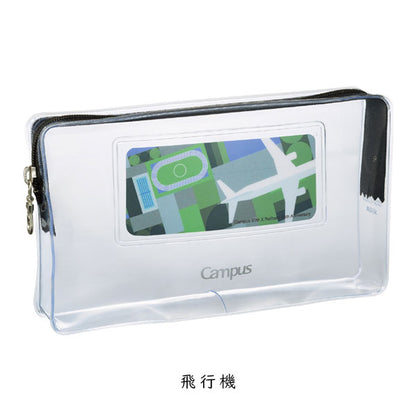 Campus×Rollbahn クラシカルポーチ [全3柄] コクヨ CRCF-VBF231