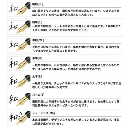 万年筆 プロフィット レアロ 18 ブラック［極細/細字/中細/中字/太字/ズーム/ミュージック］ セーラー万年筆 11-1853【送料無料*】