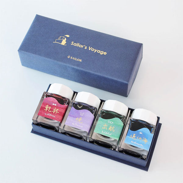 【限定販売】インク工房20年突破記念インク 『Sailor’s Voyage』 各20ml×4色セット 水性染料 セーラー万年筆 13-2020-000 【送料無料*】