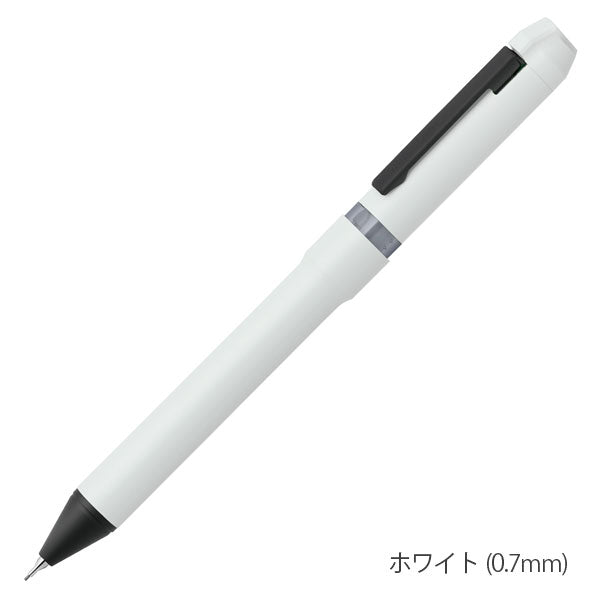 【名入れ無料！ネコポス送料無料】 限定！シャーボNu スマートカジュアルカラー 回転式 多機能ペン 3機能（2色エマルジョン0.5・0.7 黒/赤+シャープ0.5）[M便 1/3] ゼブラ SBS35-SC/SB35-SC