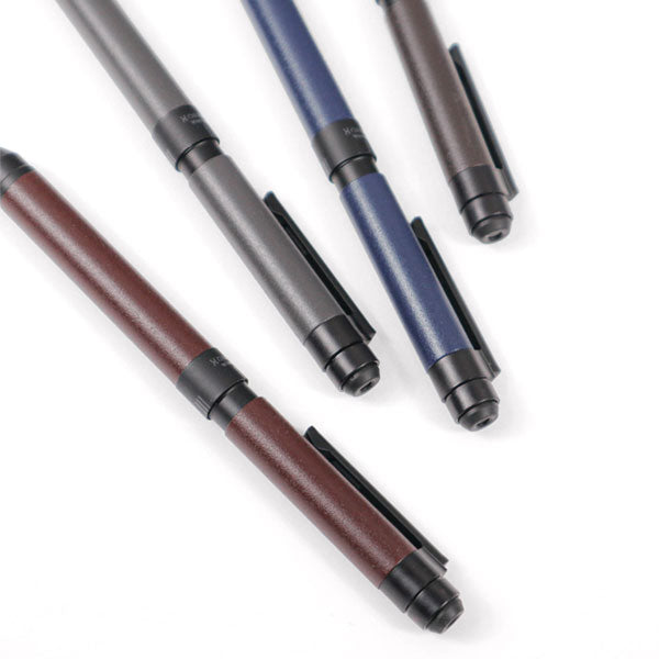 【 名入れ無料キャンペーン】 化粧箱付き ゼブラ シャーボX ダークトーン ST3 多機能ペン ＜替え芯付き（エマルジョン0.5黒/赤+シャープ0.5）＞ シャーボ ボールペン SB14 [M便 1/3] ze_2511