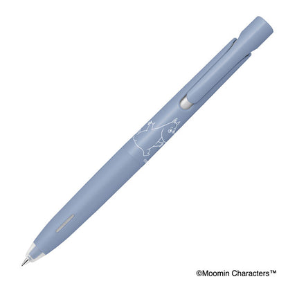 【先行販売！限定】ブレン ムーミン《MOOMIN》[全5色] エマルジョンボールペン黒［0.5mm］ ゼブラ BAS88-MM [M便 1/20]