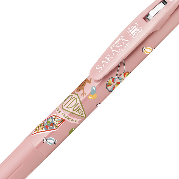 【限定】サラサクリップ ハリーポッター 4本セット 0.5mm 黒 ゼブラ JJ29-HP-4C【ネコポス可】[M便1/4]