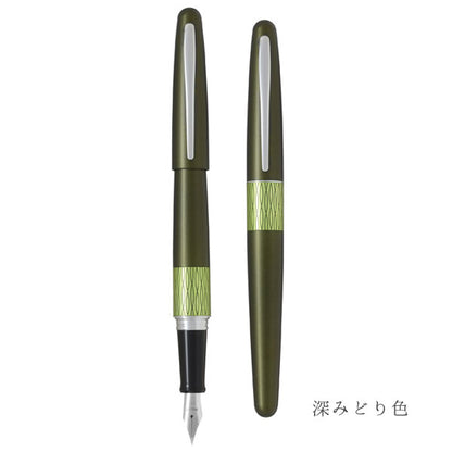 【限定】PILOT×伊藤園 「茶の恵」 万年筆 COCOON［全3色] F/細字 パイロット FCO-CH26 [M便 1/30]