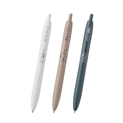 【限定】ジェットストリーム《JETSTREAM》PEANUTS [全3色] シングル 単色ボールペン 0.5mm 黒 三菱鉛筆 SXNLSPN05 [M便 1/15]