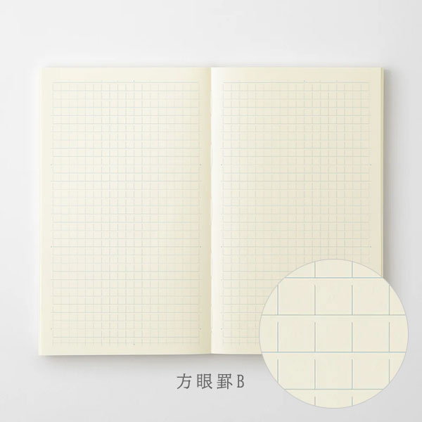 《MD PRODUCT》MDノート 新書 [無罫/横罫/方眼罫/ドット方眼] デザインフィル 15380/15381/15382/15383[M便 1/4]