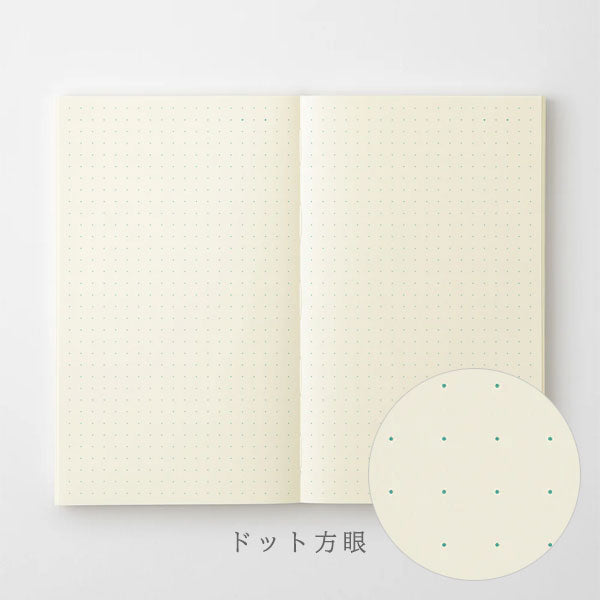 《MD PRODUCT》MDノート 新書 [無罫/横罫/方眼罫/ドット方眼] デザインフィル 15380/15381/15382/15383[M便 1/4]
