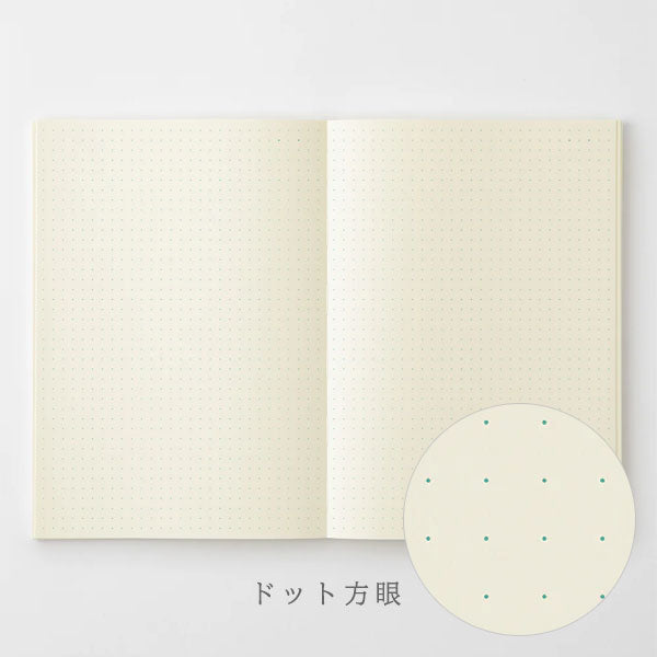 《MD PRODUCT》MDノート A5 [無罫/横罫/方眼罫/ドット方眼] デザインフィル 15384/15385/15386/15387 [M便 1/2]