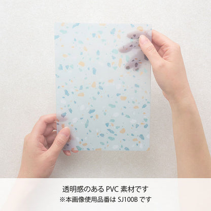 TERRAZZO (テラッツォ) 下じき A5 [全2色] マルアイ SJ100P/B [M便 1/8]