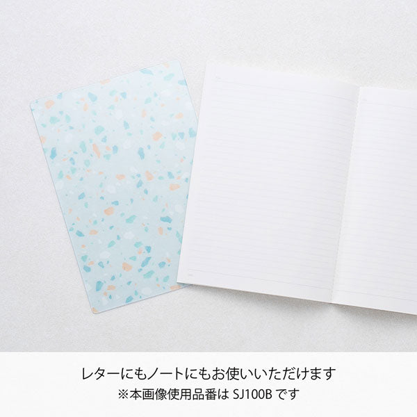 TERRAZZO (テラッツォ) 下じき A5 [全2色] マルアイ SJ100P/B [M便 1/8]