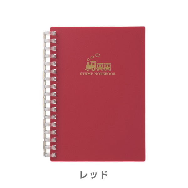スタンプノート STAMP NOTEBOOK A6 [全3色] リヒトラブ(LIHIT LAB.) N-380 [M便 1/6]