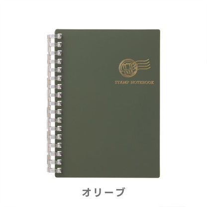 スタンプノート STAMP NOTEBOOK A6 [全3色] リヒトラブ(LIHIT LAB.) N-380 [M便 1/6]