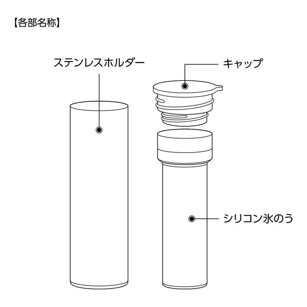 ポータブルシリコン氷のう [全4色] トレードワークス TC-0028