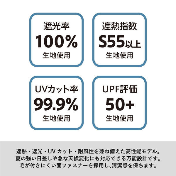シルバーコーティング遮熱遮光折りたたみ傘 [全3色] TU-0027