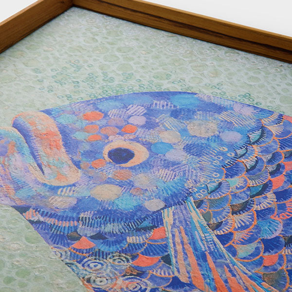 アートタッチ クリエイティブワークスプリント [三月の水] 栗原 由子 アートポスター50×70cm タッチアンドフロー 07699-294 【送料無料*】【取り寄せ品】