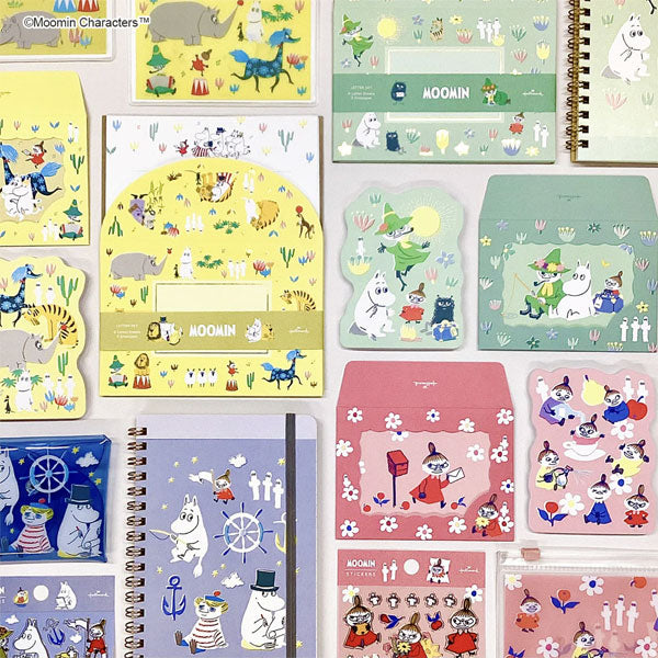 MOOMIN Every day is an adventure レターセット [全4色] 日本ホールマーク 843-373/380/397/403 [M便 1/6]
