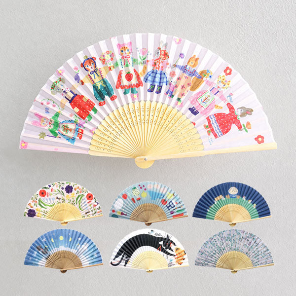 cozyca products 扇子 [全7種] 表現社 216 [M便 1/14]
