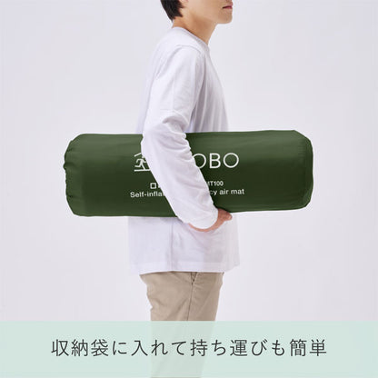 【予約販売！10/10以降の発送】自動で膨らむ防災マット《KOKOBO》キングジム BMT100-KH