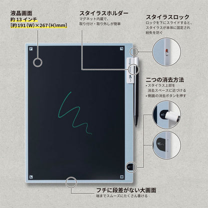 電子メモパッド ブギーボード キングジム BB-19【送料無料*】
