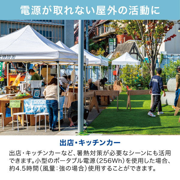 排気が熱くないポータブルスポットクーラー キングジム PSC10【送料無料*】　【取り寄せ品】
