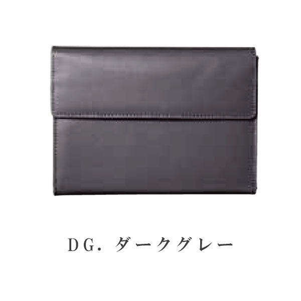 通帳ホルダー（アコーディオン式）色語《いろがたり》シリーズ [全4色] 11ポケット コレクト CP-36V [M便 1/2]