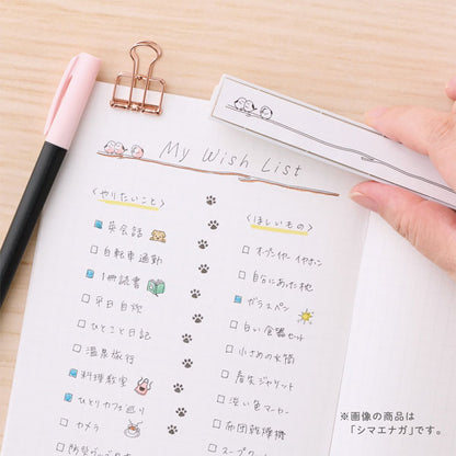 nototo line 《ノトトライン》 [全6種類] シヤチハタ 42-PEL-LC1～5/H [M便 1/30]