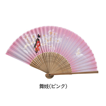 扇子 和柄扇子シリーズ [全3種類] 新日本カレンダー NO5970/NO5971/NO5890 [M便 1/8]