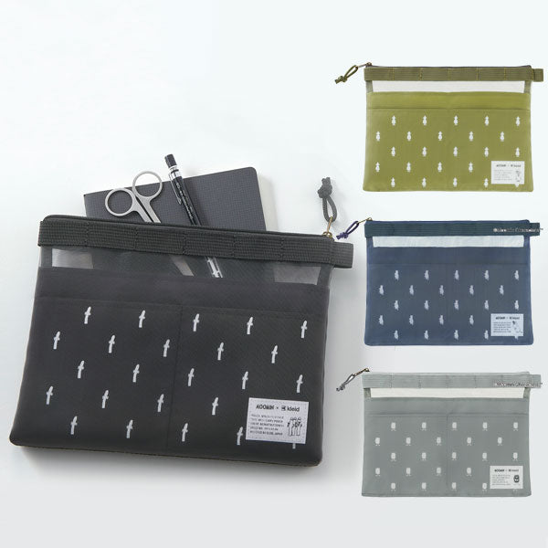 メッシュキャリーポーチ スタンダード ≪Mesh carry pouch standard≫ A5対応 [全4色] MOOMIN×クレイド kleid 8917 [M便 1/1]