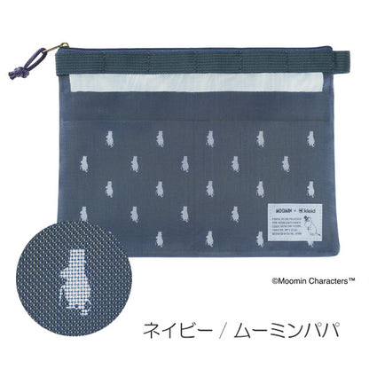 メッシュキャリーポーチ スタンダード ≪Mesh carry pouch standard≫ A5対応 [全4色] MOOMIN×クレイド kleid 8917 [M便 1/1]
