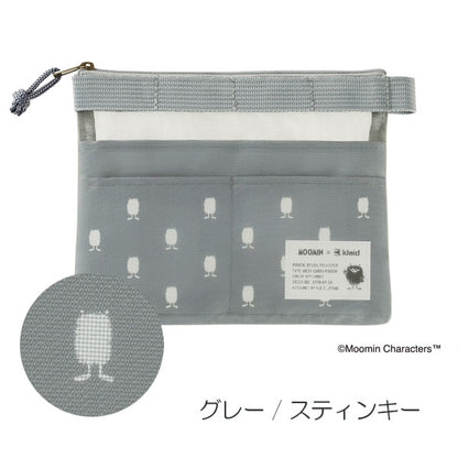 メッシュキャリーポーチ ミニ ≪Mesh carry pouch mini≫ A6対応 [全4色] MOOMIN×クレイド kleid 8918- [M便 1/2]