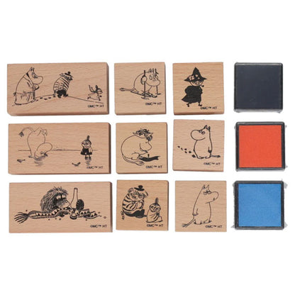 ムーミン スタンプセット [全3種類] ハイタイド MM119