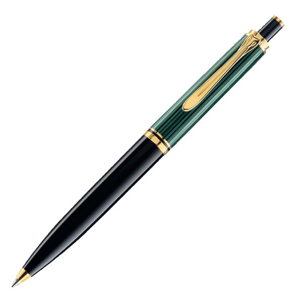 ペリカン/Pelikan スーベレーン/Souveran クラシック K400グ リーン縞（緑縞）ボールペン（ノック式メカニズム）K400