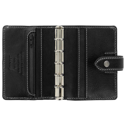 ≪正規取扱店≫FILOFAX /マルデン  システム手帳 ミニ <ブラック/13mmリング/５穴> 028624（旧品番025843） 【※送料無料】