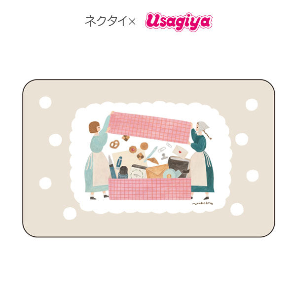 【オフィシャルグッズ】 ネクタイ×うさぎやコラボ なんでもMY缶 三菱鉛筆 U-PB-M004