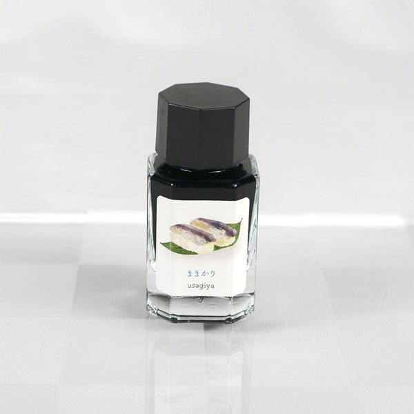 【ままかり】備前浪漫シリーズ 万年筆インク 15ml 箱入り うさぎやオリジナル U-BZ014