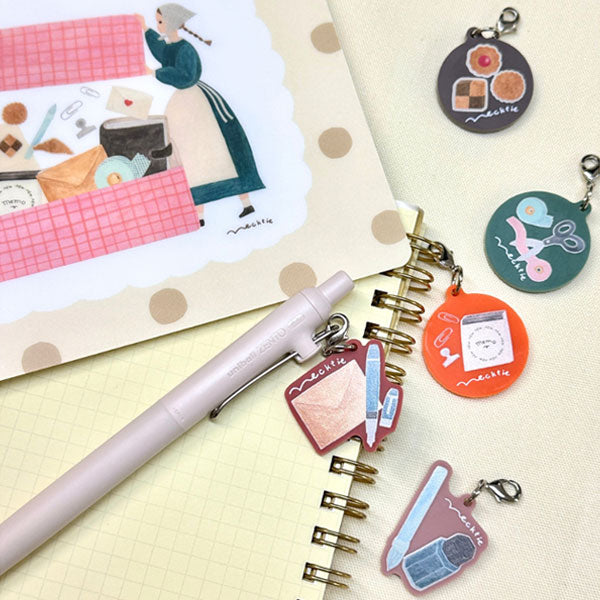 【オフィシャルグッズ】 ネクタイ×うさぎやコラボ アクリルチャーム [全5種]  UCHI-0 [M便 1/100]