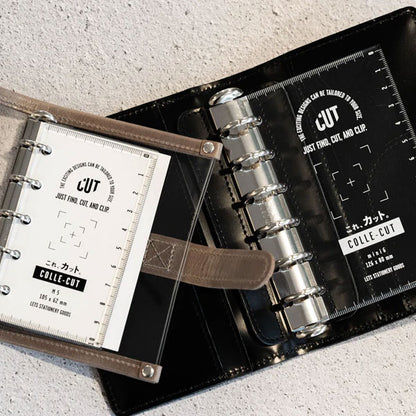 システム手帳専用カッティングガイド これ、カット M5サイズ [全2色] LETS STATIONERY GOODS 文匠 L26-CRCT03 [M便 1/80]