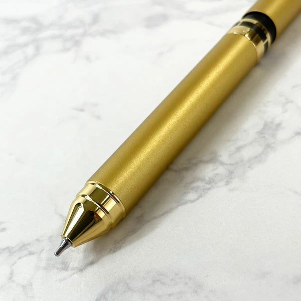 【数量限定!!取扱店一部のみ*名入れ不可*】 シャーボX ゼブラ 限定 金軸オリジナル 複合ペン 【送料無料*】 リフィル付き＜油性ボールペン0.7黒/赤/青,シャープ部機構0.5＞ 専用化粧箱 SBX-GO-KN-AZ ze_2511