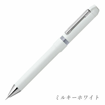 【名入れ無料！ネコポス送料無料】 限定！シャーボNu リラックスカラーシリーズ 回転式 多機能ペン ボール径0.5mm 3機能（2色エマルジョン0.5黒/赤+シャープ0.5mm） ゼブラ SBS35-RC [M便 1/3] zen_2511